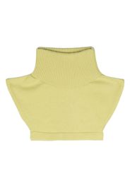 Barrie high-neck cashmere collar - Grey