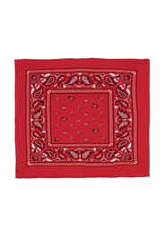 Barrie bandana-print scarf - Red