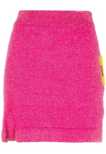 BARROW knitted mini skirt - Pink