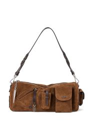 Ba&Sh Beni suede shoulder bag - Brown