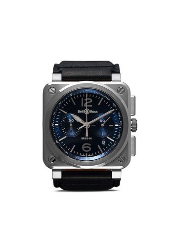 Bell & Ross BR 03-94 Blue Steel 42mm - Blue B Blue