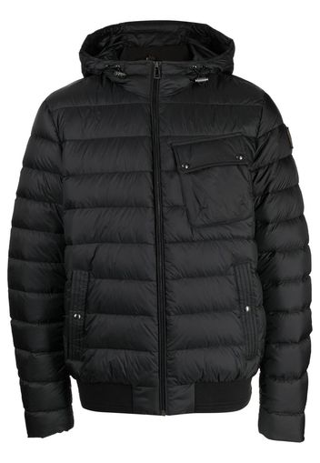 Belstaff zip-fastening padded hood jacket - Black