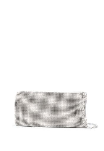 Benedetta Bruzziches rhinestone-embellished shoulder bag - Silver