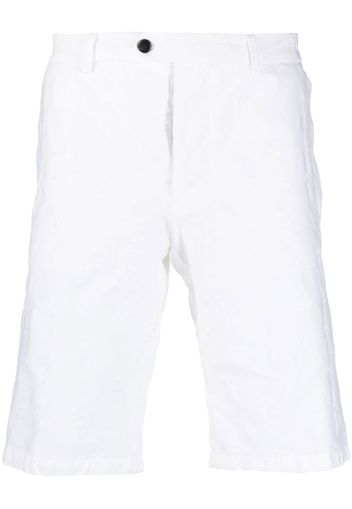 Billionaire knee-length chino shorts - White