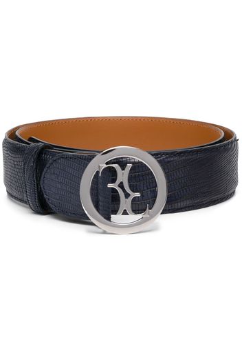 Billionaire Tejus leather belt - Blue