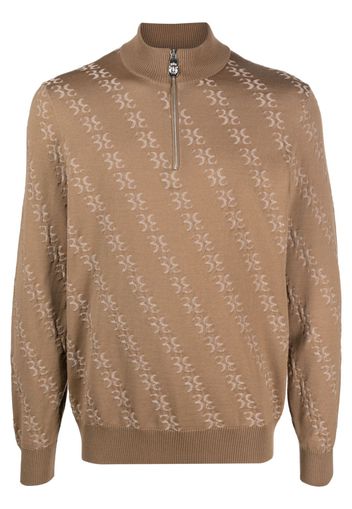 Billionaire merino-blend jumper - Neutrals