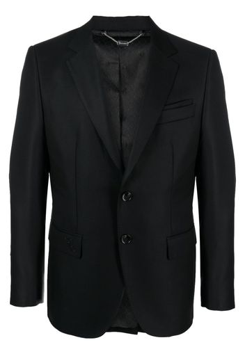 Billionaire single-breasted virgin wool blazer - Black