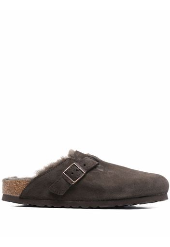 Birkenstock Boston Shearling mules - Green