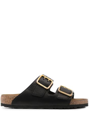 Birkenstock double-strap leather sandals - Black