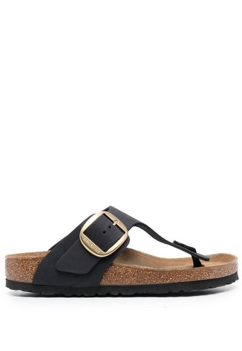 Birkenstock Gizeh buckled 35mm sandals - Black