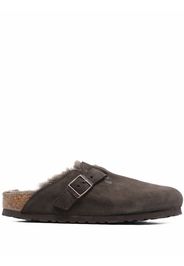 Birkenstock Boston Shearling mules - Green