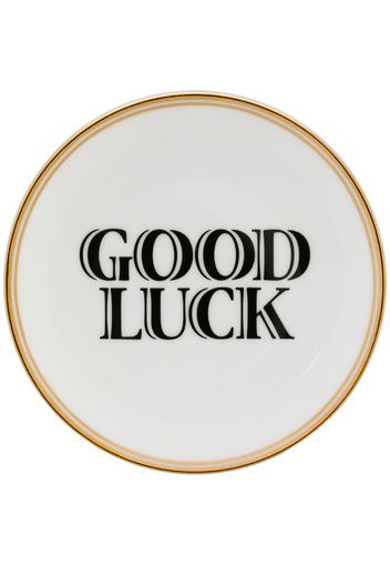 Good Luck plate