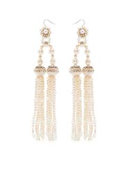 Biyan pearl-detail chandelier earrings - Neutrals