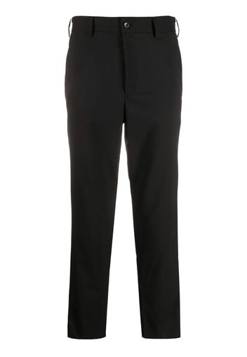 metallic side panel trousers