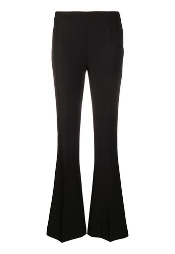 flared suit trousers