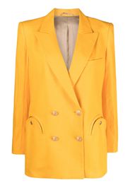 Blazé Milano tailored double-breasted blazer - Yellow
