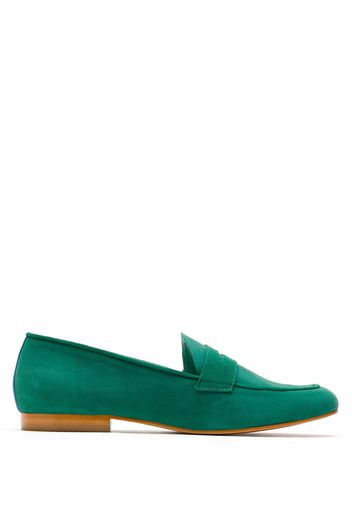 Blue Bird Shoes suede loafers - Green