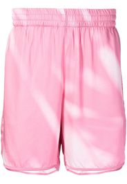 BLUE SKY INN washed-print elasticated shorts - Pink