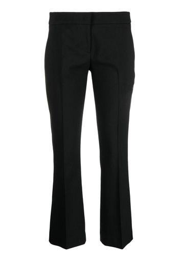 Blumarine low-rise cropped trousers - Black