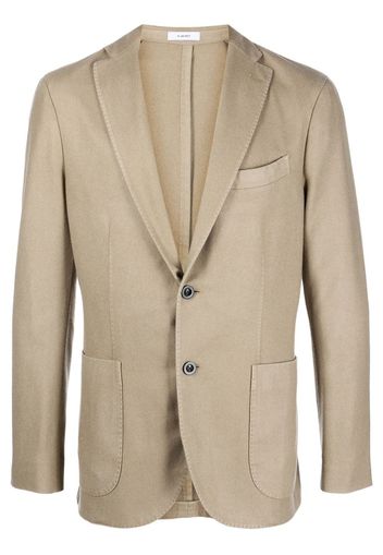 Boglioli single-breasted cashmere blazer - Neutrals