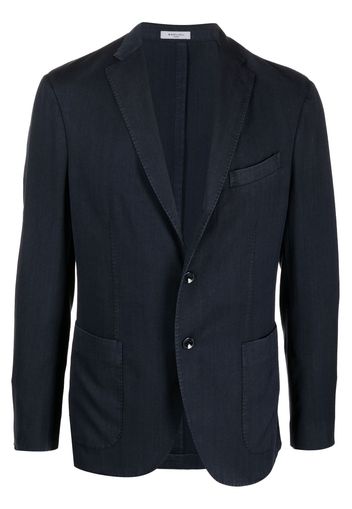 Boglioli single-breasted wool blazer - Blue