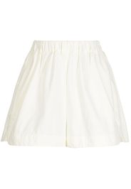 BONDI BORN elasticated-waist shorts - White