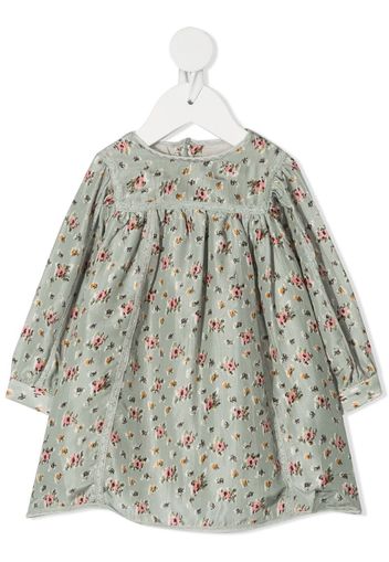 floral print smock dress