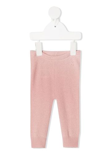knitted cashmere trousers