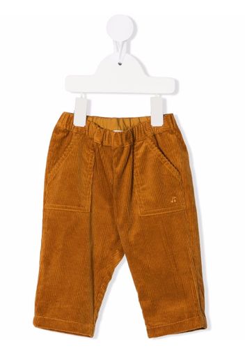 Bonpoint corduroy stretch-cotton trousers - Brown