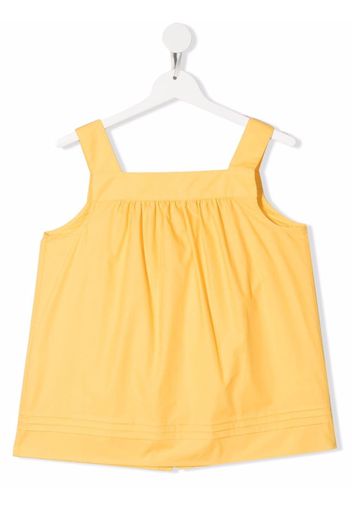 Bonpoint TEEN elite gathered blouse - Yellow