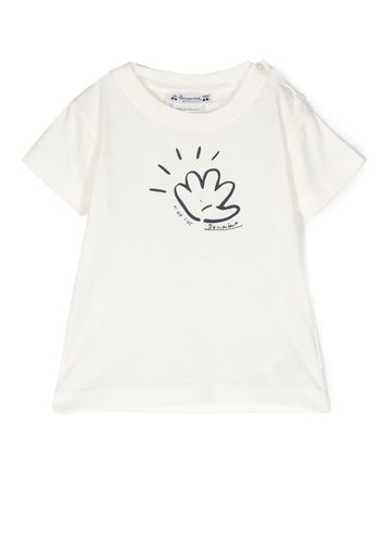 Bonpoint Tom graphic-print T-shirt - Neutrals