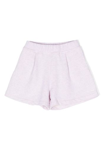 Bonpoint elasticated flared shorts - Pink