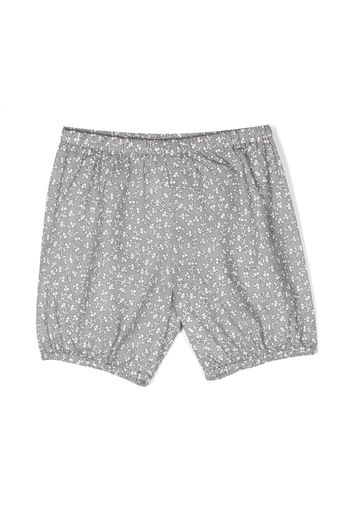 Bonpoint floral-print cotton bloomers - Grey