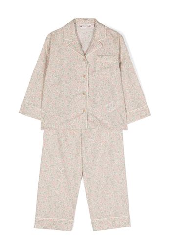 Bonpoint floral-print pyjama set - Neutrals