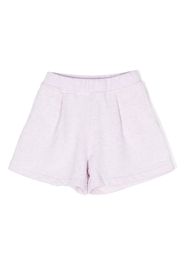 Bonpoint elasticated flared shorts - Pink