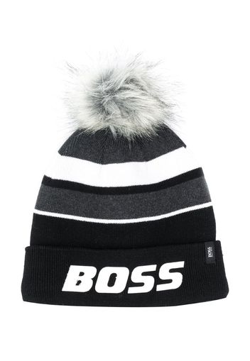 hugo boss pom pom hat