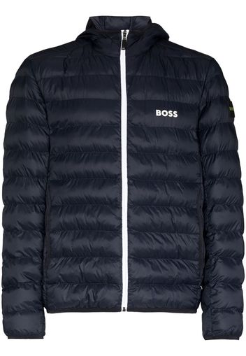 BOSS Thor hooded puffer jacket - Blue