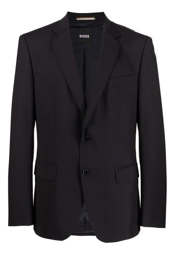 BOSS single-breasted blazer - Black