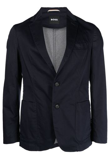 BOSS V-neck classic blazer - Blue