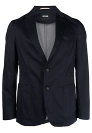 BOSS V-neck classic blazer - Blue