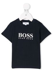 Boss Kids logo T-shirt - Blue