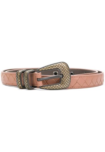 dahlia Intrecciato nappa belt