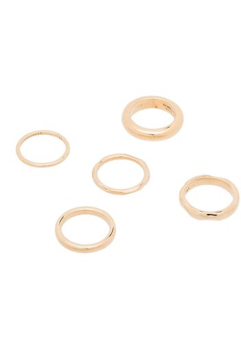 gold-plated ring set