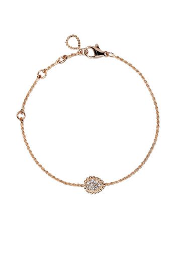 Boucheron 18kt rose gold Serpent Bohème diamond XS motif bracelet - Pg
