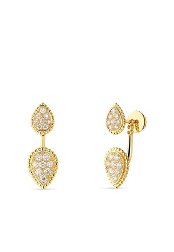 18kt yellow gold diamond Serpent Bohème single earring