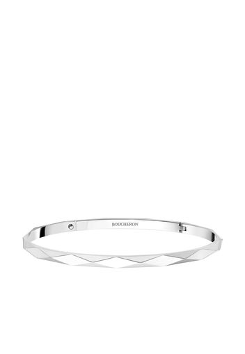 Boucheron 18kt white gold Facette bracelet - Silver