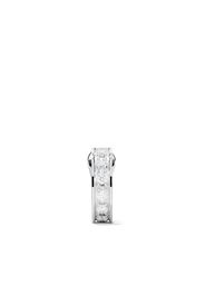 Boucheron 18kt white gold Quatre Radiant Edition single hoop earring - Wg