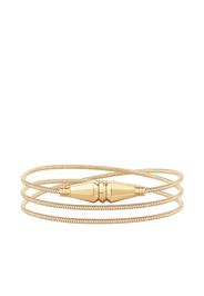 Boucheron 18kt yellow gold Jack de Boucheron triple wrap bracelet - Yg