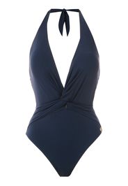 Brigitte swimsuit with twisted detail - Blue