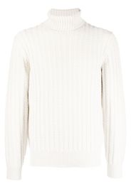 Brioni roll-neck cashmere jumper - Neutrals